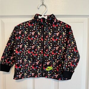 Nike Toddler Black Polka Dot Jacket